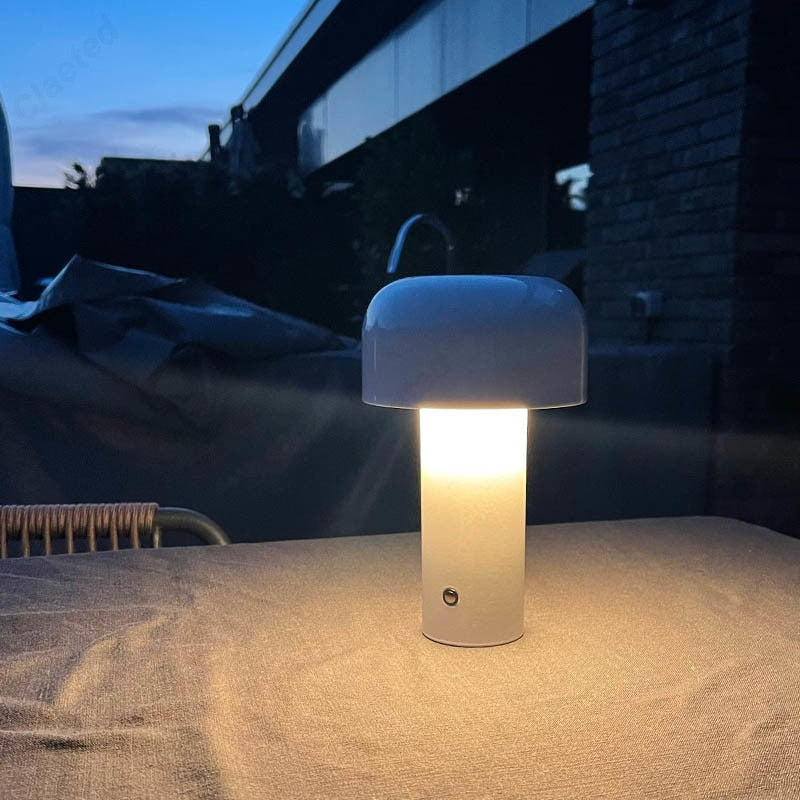 GlowTouch - Tragbare, wiederaufladbare USB-Tischlampe mit Touch-Steuerung