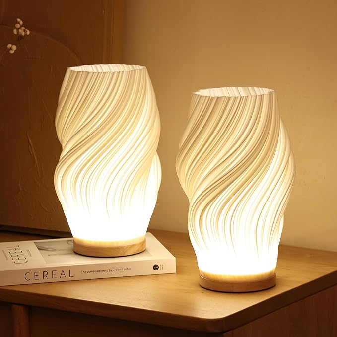 Wavelight I Moderne Design-Tischleuchte mit dimmbarer Beleuchtung