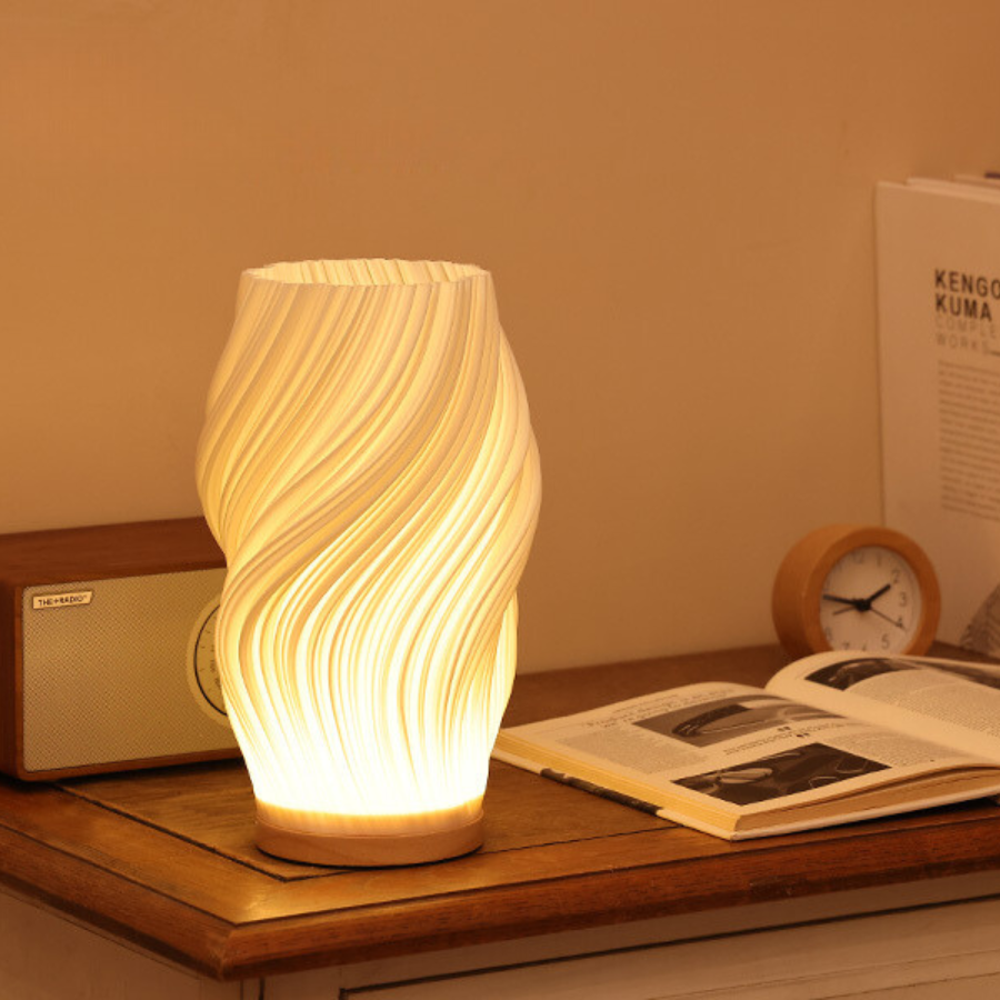 Wavelight I Moderne Design-Tischleuchte mit dimmbarer Beleuchtung