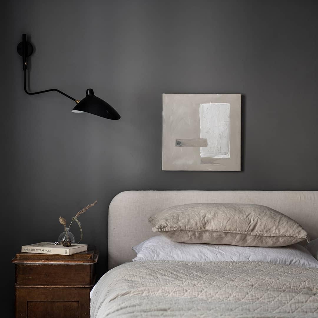 SerenLuce Wandleuchte – Modern, Gelenkarm, Schwarz, Für Wohnzimmer