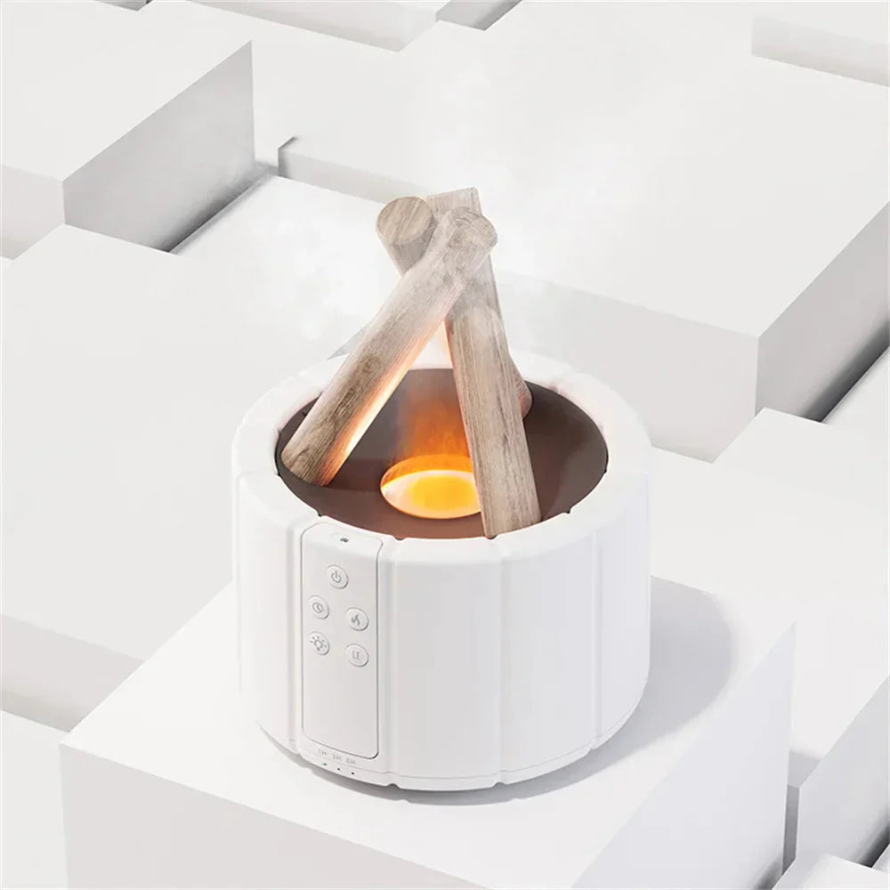 GlowMist Flammen-Luftbefeuchter Lampe – Modern, dimmbar, warmweiß, für Schlafzimmer & Büro          Ask ChatGPT