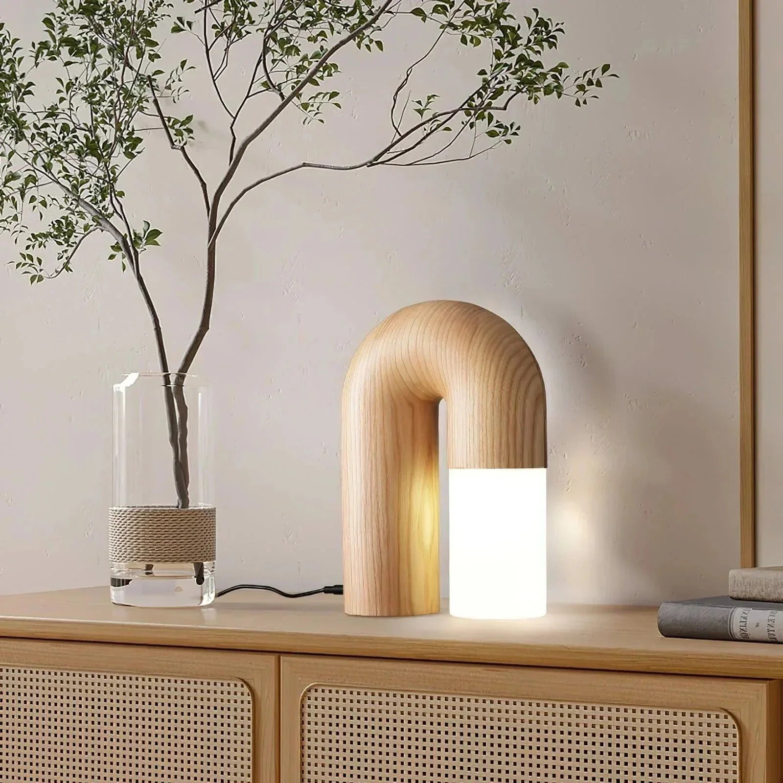 Diapolo Moderne LED-Tischlampe – Schlankes Design Weiß Wohnzimmer