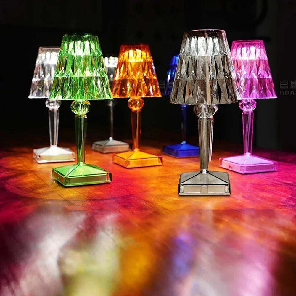 CrystalAura - LED-Tischleuchte
