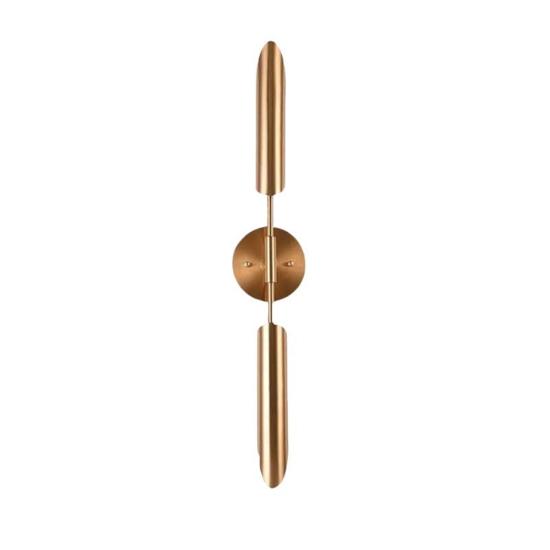 VeraGleam LED-Wandleuchte in Gold – Modern & Elegant für Wohnzimmer