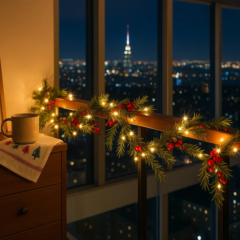 LumiBerry Girlande – LED-Dekolicht warmweiß für Innenräume