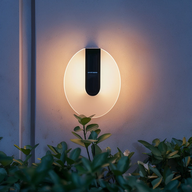 SunStream LED Solar Wandleuchte Außen – Warmweißes Licht & Wandbeleuchtung