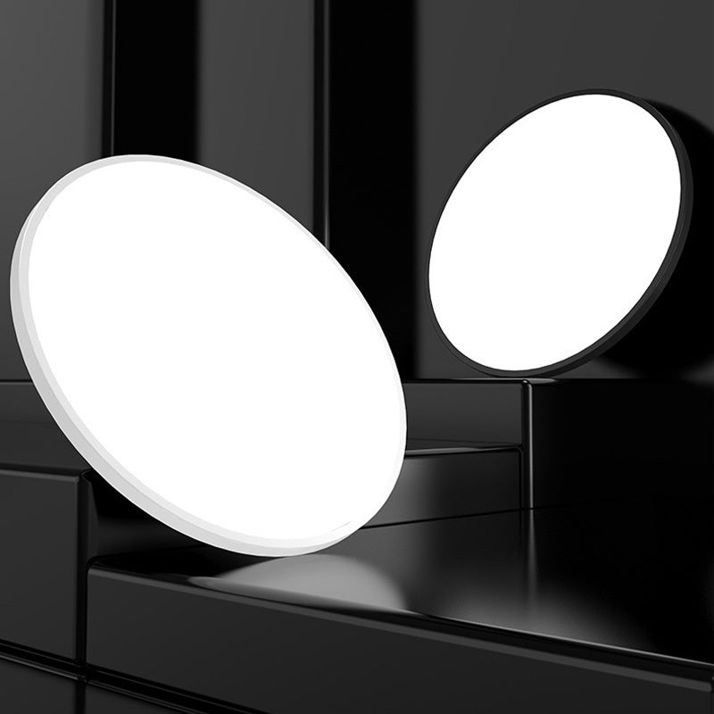 AstraSphere LED Deckenleuchte – Rund, Dimmbar, Schwarz/Weiß, 30 cm