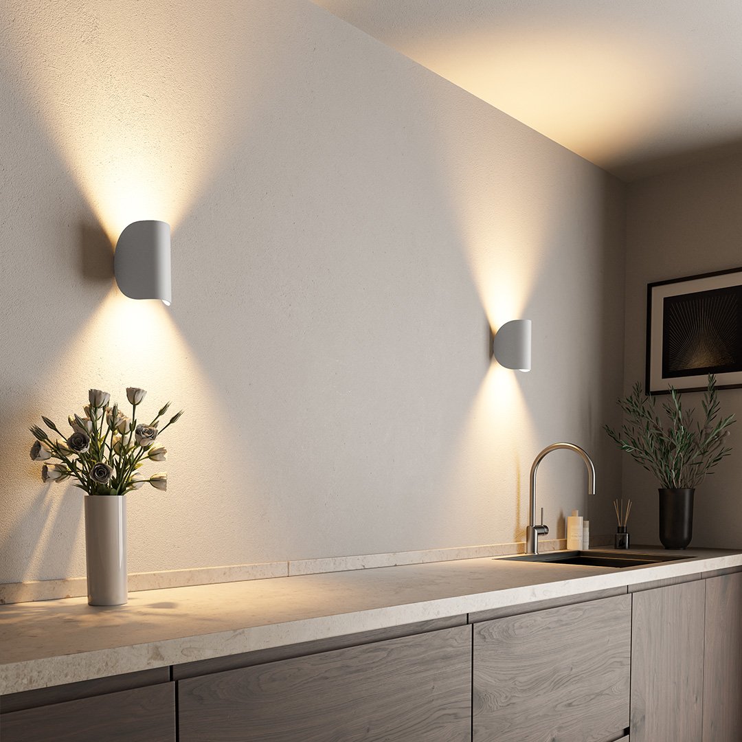 LumenTwist – Moderne LED-Wandlampe mit drehbarem Design