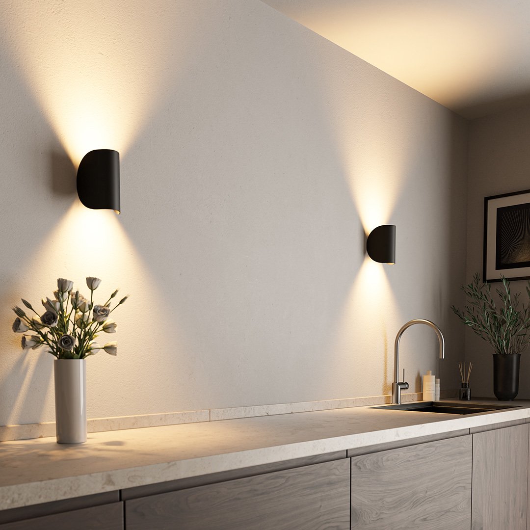 LumenTwist – Moderne LED-Wandlampe mit drehbarem Design