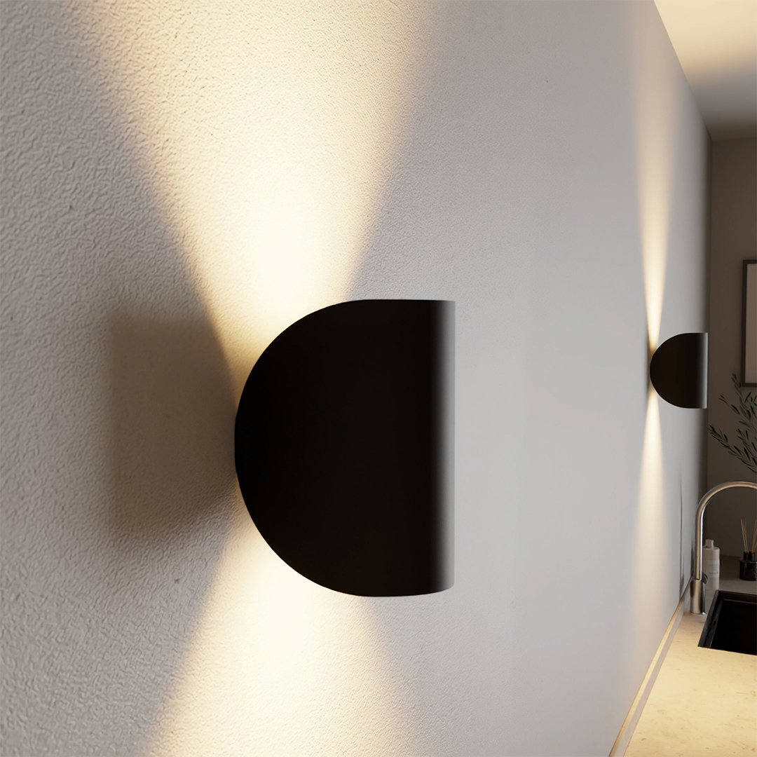 LumenTwist – Moderne LED-Wandlampe mit drehbarem Design