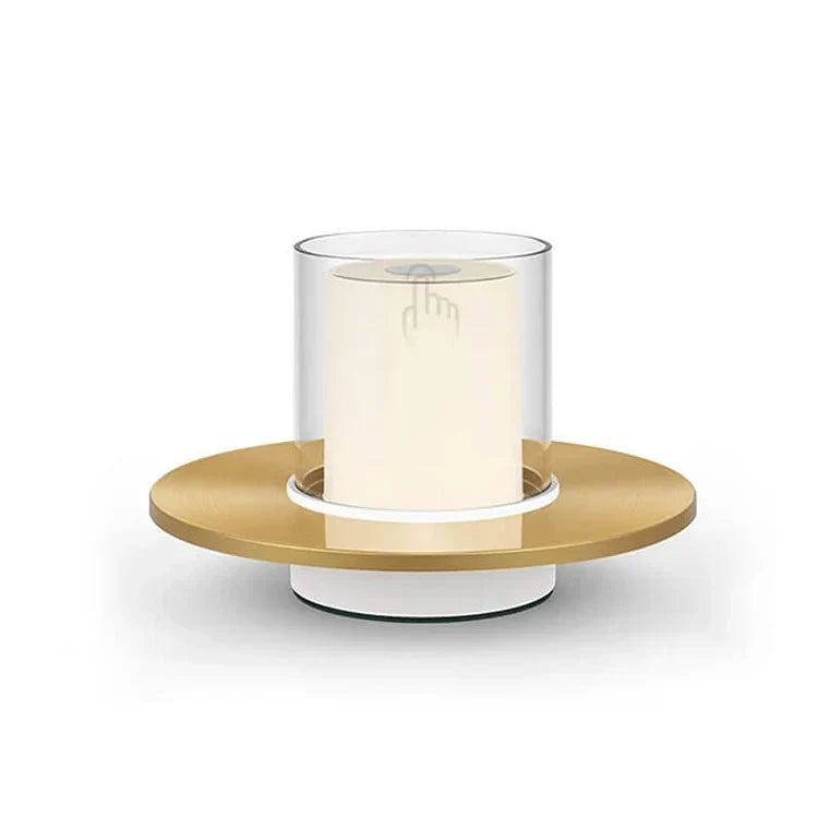 GlowSense LED-Kerzenlampe – Modern Induktiv Warmlicht für Garten & Terrasse