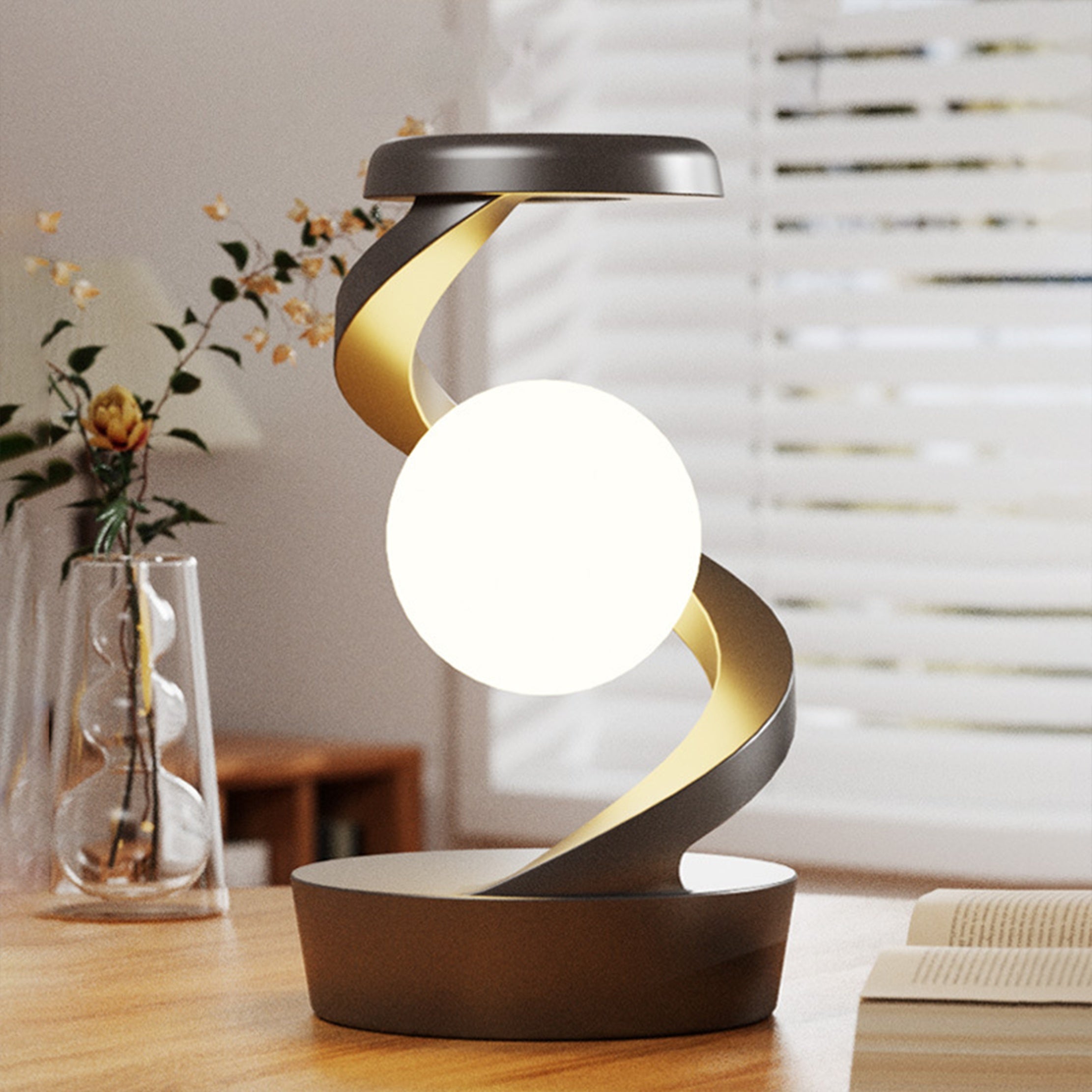 SmartGlow - Kabellose mehrfarbige RGB-LED-Schreibtischlampe