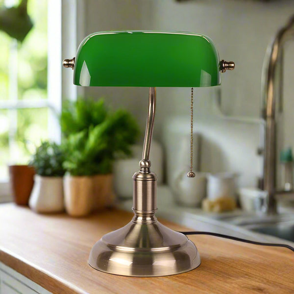 EurekaLux – Elegante Glas-Tischlampe im europäischen Stil Weiß Wohnzimmer