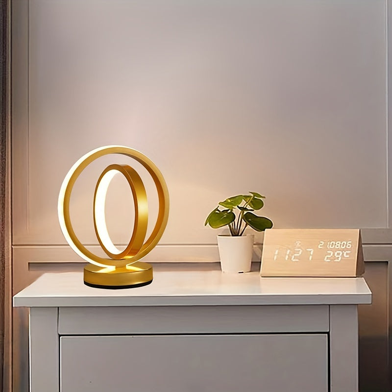 LumiRise - Moderne dimmbare USB-LED-Tischlampe