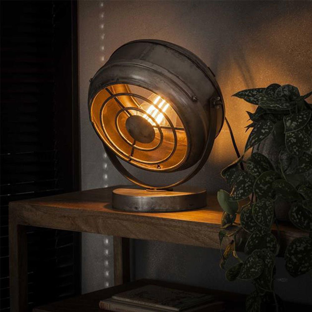 RetroLicht Industrielle Deckenlampe Metall Schwarz LED Wohnzimmer