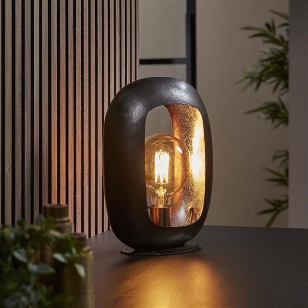 LumoSelma – Elegante Wandleuchte Schwarz-Nickel LED für Terrasse