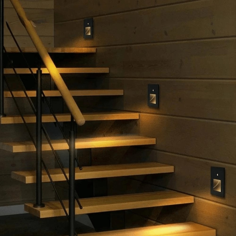 StepGlow - Moderne LED-Wandleuchte für Treppenbeleuchtung