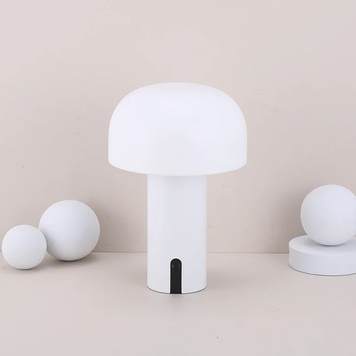 Moderne Pilztischlampe LED – Stufenlos dimmbar, Touch-Steuerung