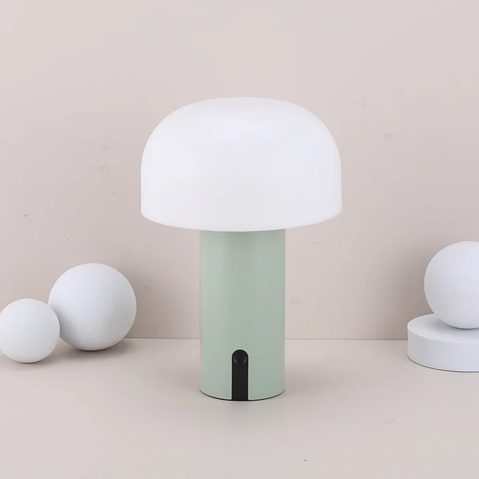 Moderne Pilztischlampe LED – Stufenlos dimmbar, Touch-Steuerung