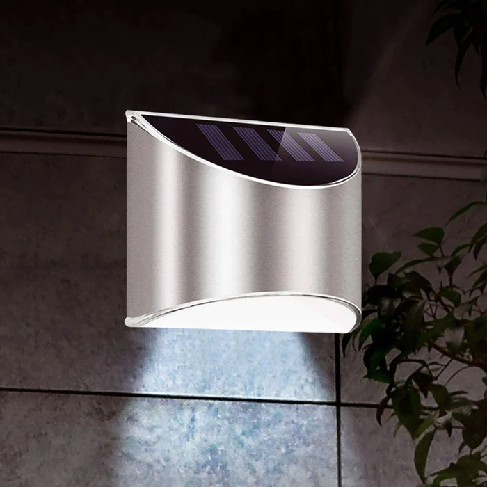 SunEco – Moderne Solar-LED-Außenleuchte Energiesparend Schwarz für Garten