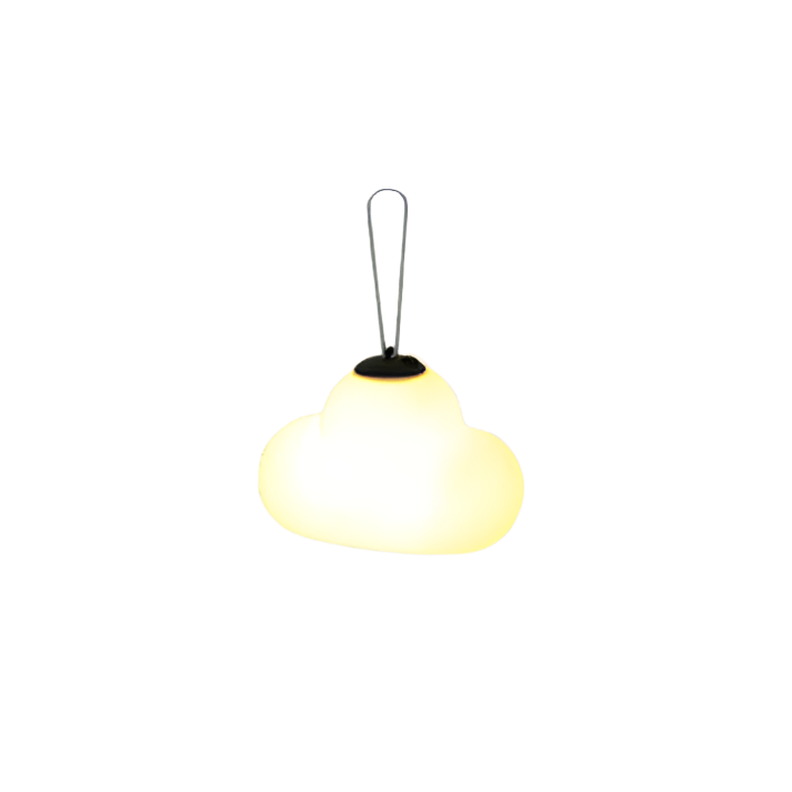 LumiMinori Hängeleuchte LED Wolkenform Weiß