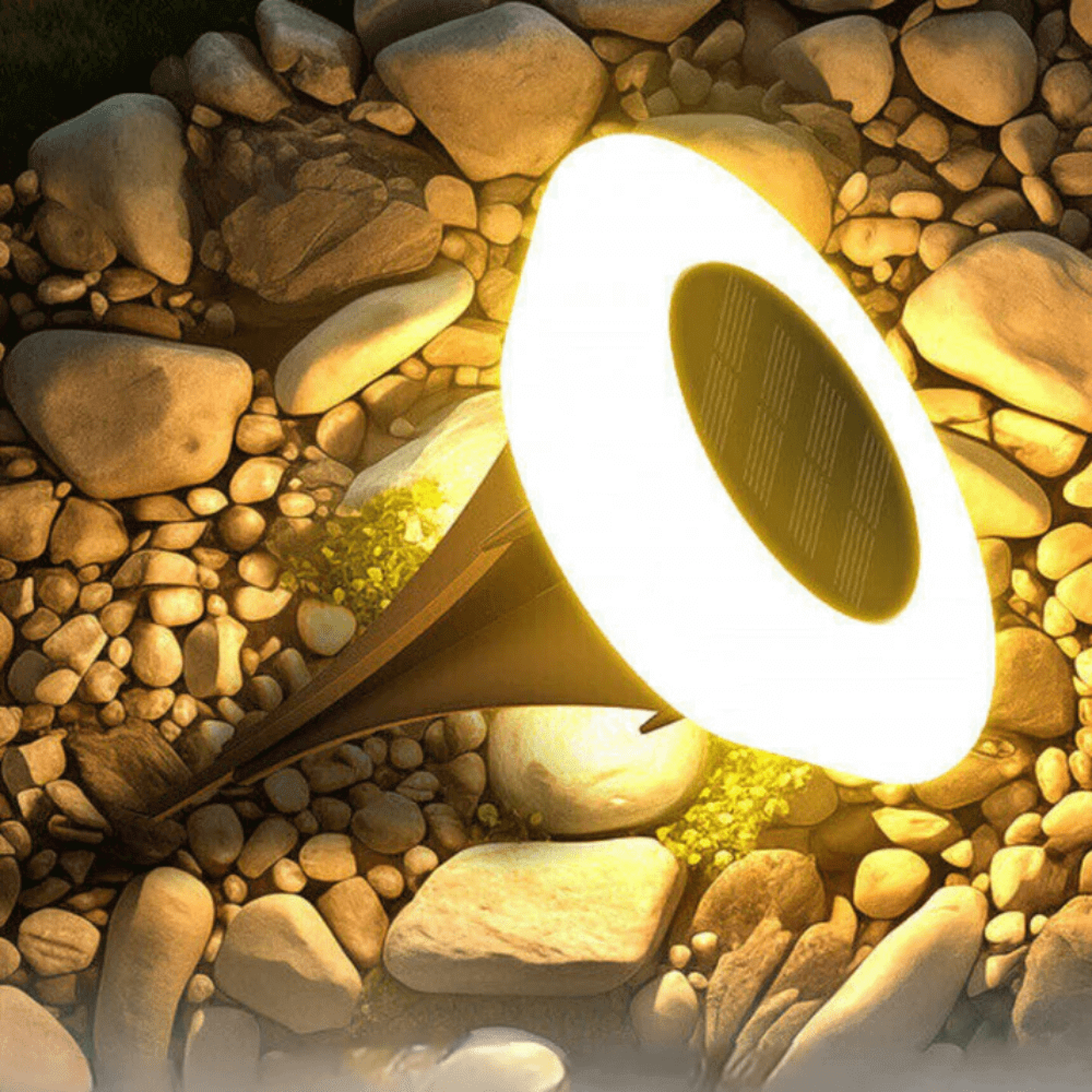 Raylio Solar Spotstrahler – LED, Schwarz, Für Einfahrt & Garten