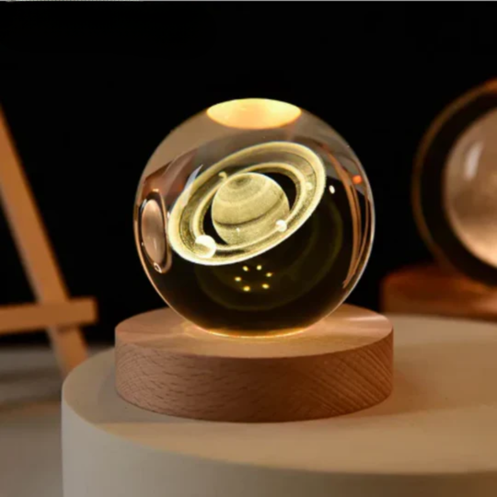 CosmoGlow 3D-Universum Lampe – RGB Licht, dekorativ, für Schlafzimmer