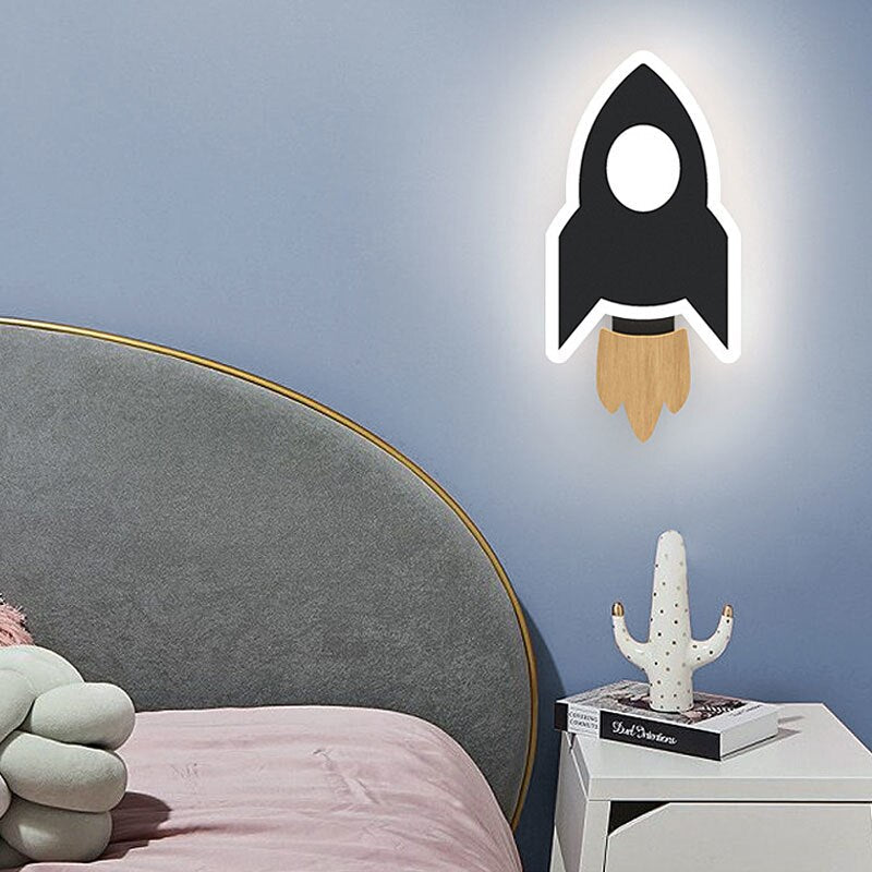 RocketGlow LED-Wandleuchte - Verspieltes Design für das Kinderzimmer